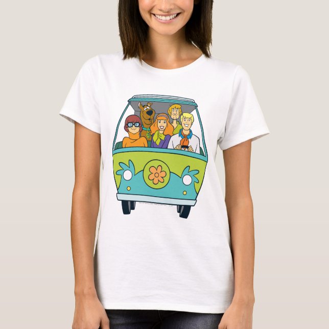 Camiseta Scooby-Doo y la máquina de misterio de pandillas (Anverso)
