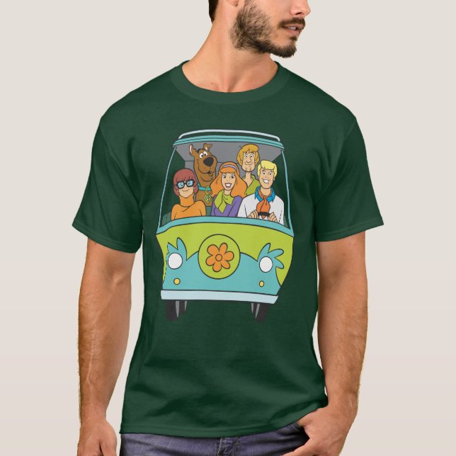 Camiseta Scooby-Doo y la máquina de misterio de pandillas (Anverso)