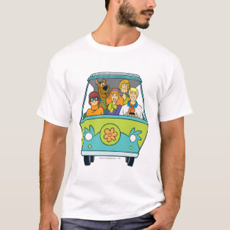 Camiseta Scooby-Doo y la máquina de misterio de pandillas