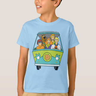 Camiseta Scooby-Doo y la máquina de misterio de pandillas