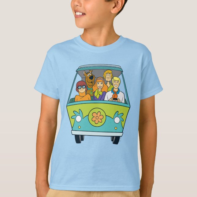 Camiseta Scooby-Doo y la máquina de misterio de pandillas (Anverso)