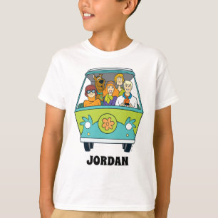 Camiseta Scooby-Doo y la Máquina del Misterio de la pandill