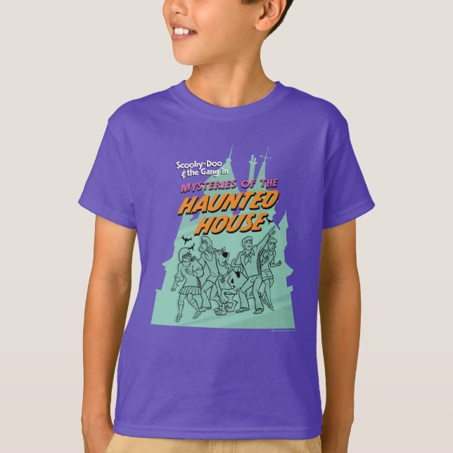 Camiseta Scooby-Doo y la pandilla "casa embrujada" (Anverso)
