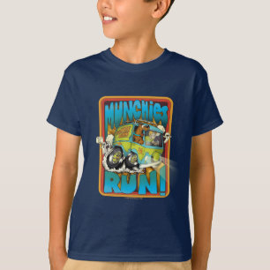 Camiseta Scooby-Doo y Shaggy "¡Los Munchies corren!"