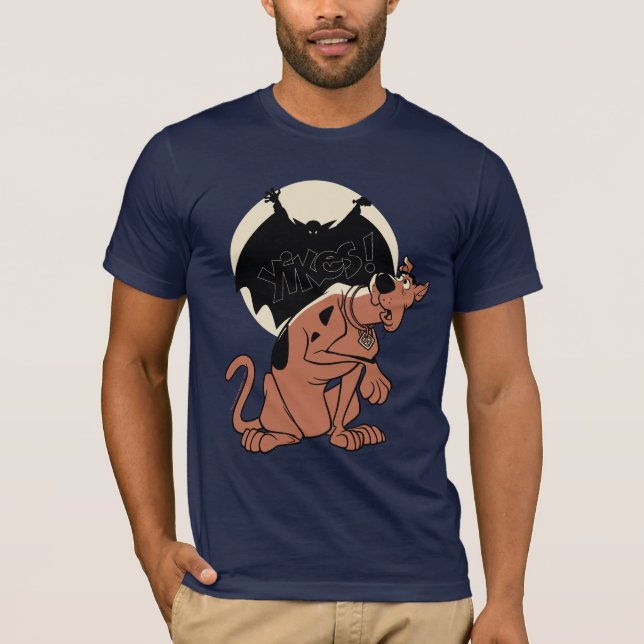 Camiseta Scooby-Doo "¡Yikes!" Sombra de vampiros (Anverso)