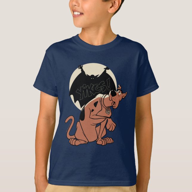 Camiseta Scooby-Doo "¡Yikes!" Sombra de vampiros (Anverso)