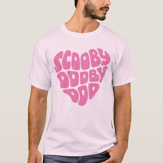 Camiseta Scooby Dooby Doo Heart (Anverso)