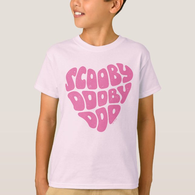 Camiseta Scooby Dooby Doo Heart (Anverso)