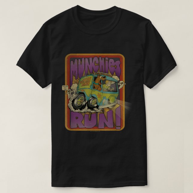 Camiseta ScoobyDoo Munchies corre (Diseño del anverso)