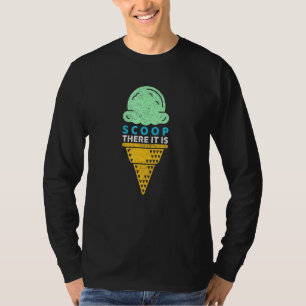 Camiseta Scoop Allá Es Pun Ice Cream Cone