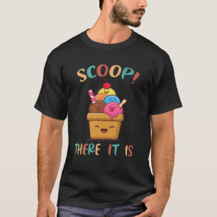 Camiseta Scoop Allá Es Tag Team Funny Crema De Hielo Pun Sw
