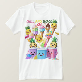 Camiseta Scoop, Sip, Smile – Summer Treats Tee