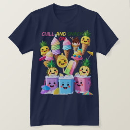 Camiseta Scoop, Sip, Smile – Summer Treats Tee