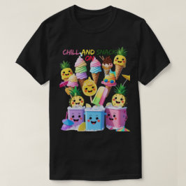 Camiseta Scoop, Sip, Smile – Summer Treats Tee