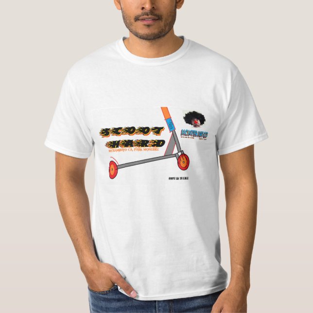 Camiseta SCOOT la Duro-favorable vespa (Anverso)