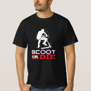Camiseta Scoot O Morir Scooter Eléctrico