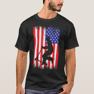 Camiseta Scooter American Flag Squad Guay Stunt Kick Trick
