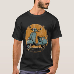 Camiseta Scooter antiguo