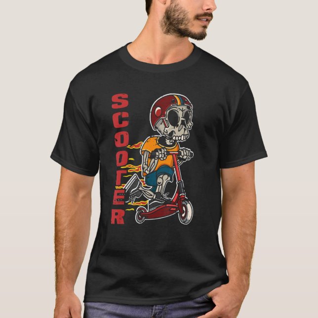 Camiseta Scooter Boy Guay Stunt Scooter (Anverso)