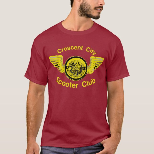 Camiseta Scooter Club: Ciudad Crescent (Anverso)