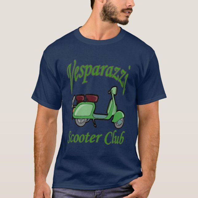 Camiseta Scooter Club Mens T-Shirt (Anverso)