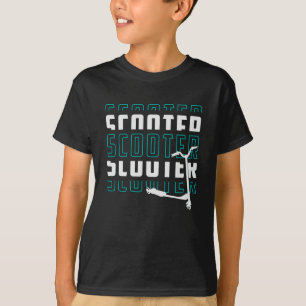 Camiseta Scooter Conductor E-Scooter Escooter Vintage Funny