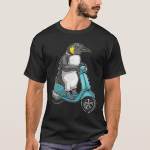 Camiseta Scooter de Pingüino