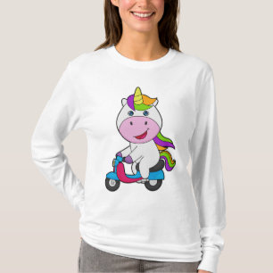 Camiseta Scooter de Unicorn