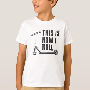 Camiseta Scooter Driver Así Es Como Me Dejo Gracioso