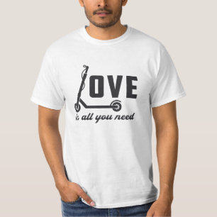 Camiseta Scooter Driver Love Es Todo Lo Que Necesitas De St
