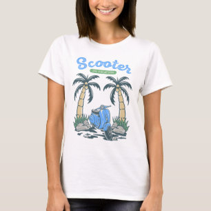 Camiseta Scooter en vacaciones
