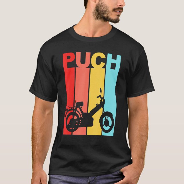 Camiseta Scooter Moped Puch Maxi Scooter (Anverso)