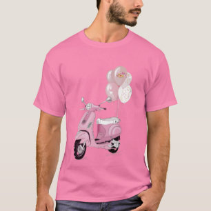 Camiseta Scooter Pink scooter