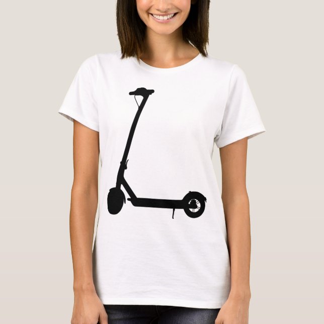 Camiseta Scooter Riding Fun Leisure Electric Scooter Bike (Anverso)