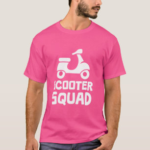 Camiseta Scooter Squad Divertido al aire libre aventuras ni