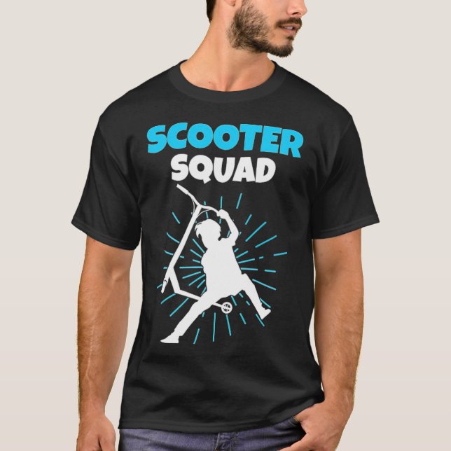 Camiseta Scooter Squad Scooter mejores amigos africanos cit (Anverso)