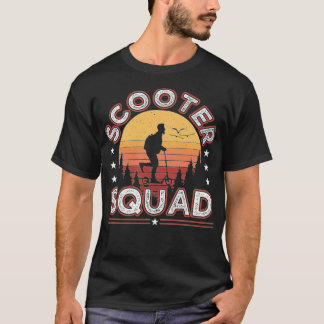 Camiseta Scooter Squad Stunt Scooter Scooder mejor amigo