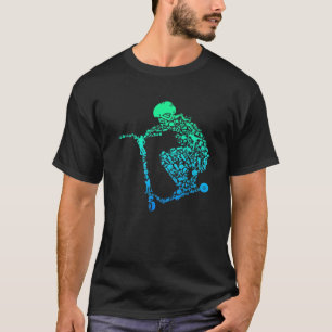 Camiseta Scooter Stunt Gift Para Niños Jóvenes
