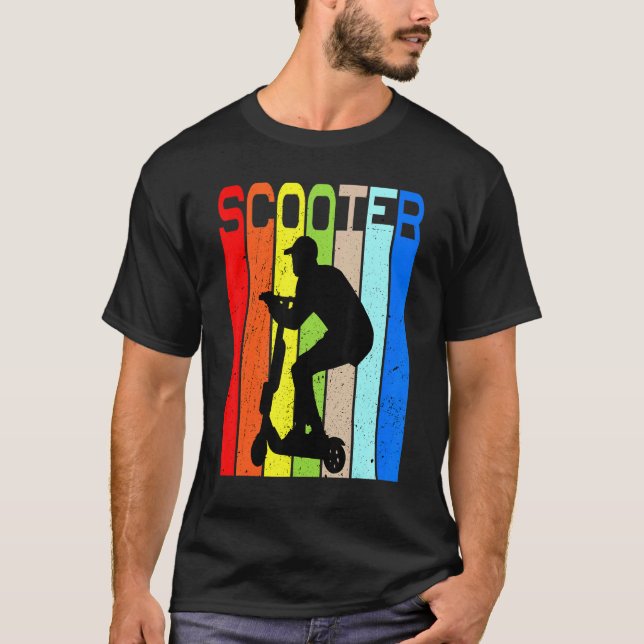 Camiseta Scooter Stunt Kick Scooter Para Los Adolescentes (Anverso)