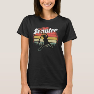Camiseta Scooter Stunt Para Niños Jóvenes