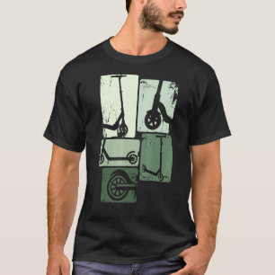 Camiseta Scooter Stunt Retro Estilo vintage Scooter Niños
