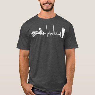 Camiseta Scooter y cerveza - scooter rider mopo scooter mop