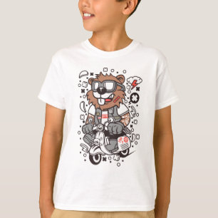 Camiseta scooteris castor