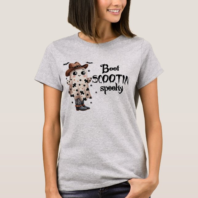 Camiseta Scootin de arranque Spooky (Anverso)