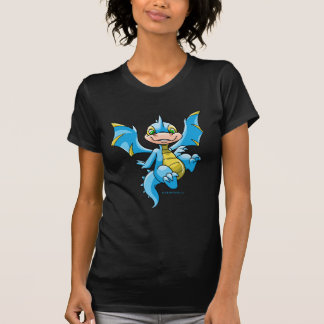 Camiseta Scorchio azul curioso