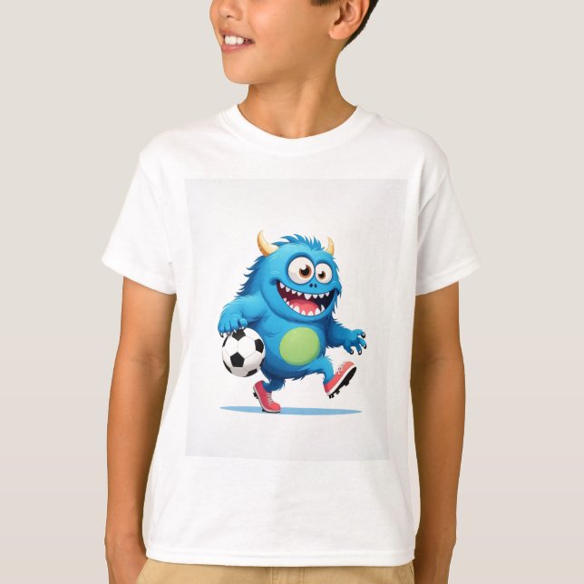 Camiseta Score Big with This Monster Kicker! (Anverso)