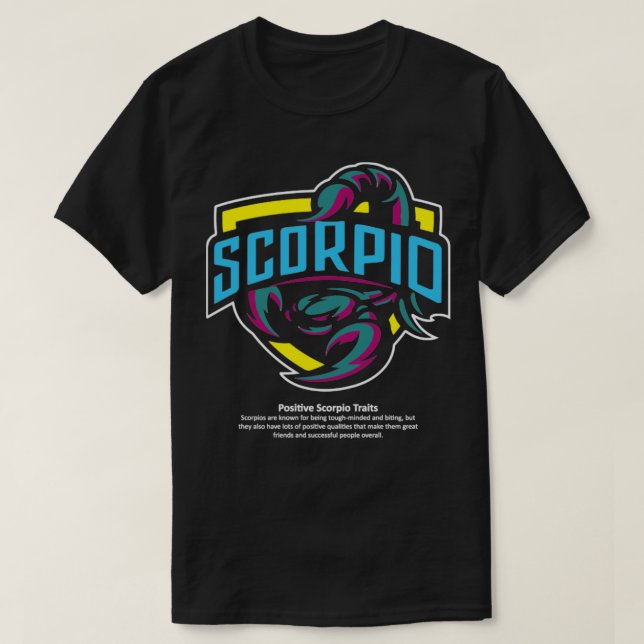 CAMISETA SCORPIO1 (Diseño del anverso)