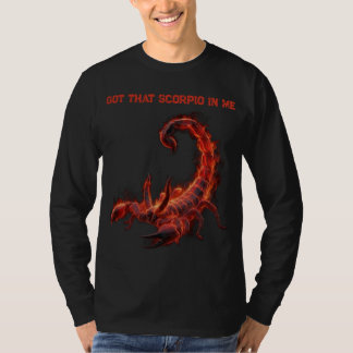 Camiseta Scorpio Birthday Gift | Zodiac | Fiery Scorpion