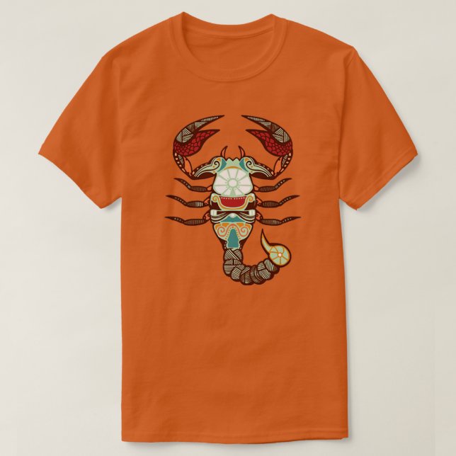 Camiseta Scorpio Zodiac (Diseño del anverso)