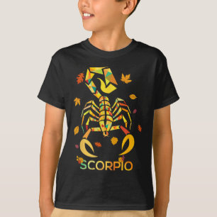 Camiseta Scorpio Zodiac Fall Scorpion Cumpleaños